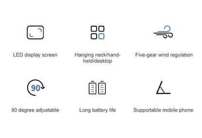BreezeGo Portable Fan