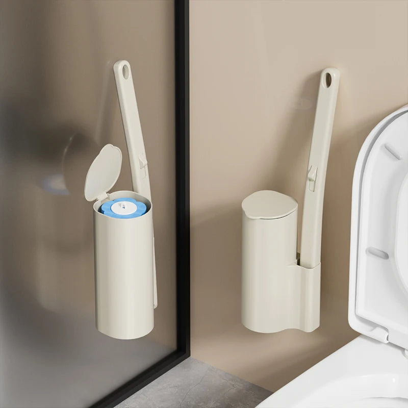 CleanSwipe Toilet Brush System