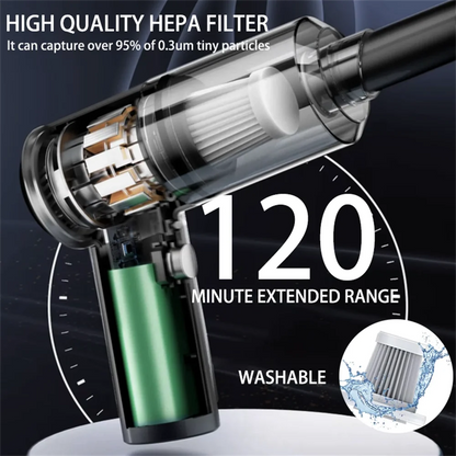 DriveClean 15,000Pa Car Vacuum