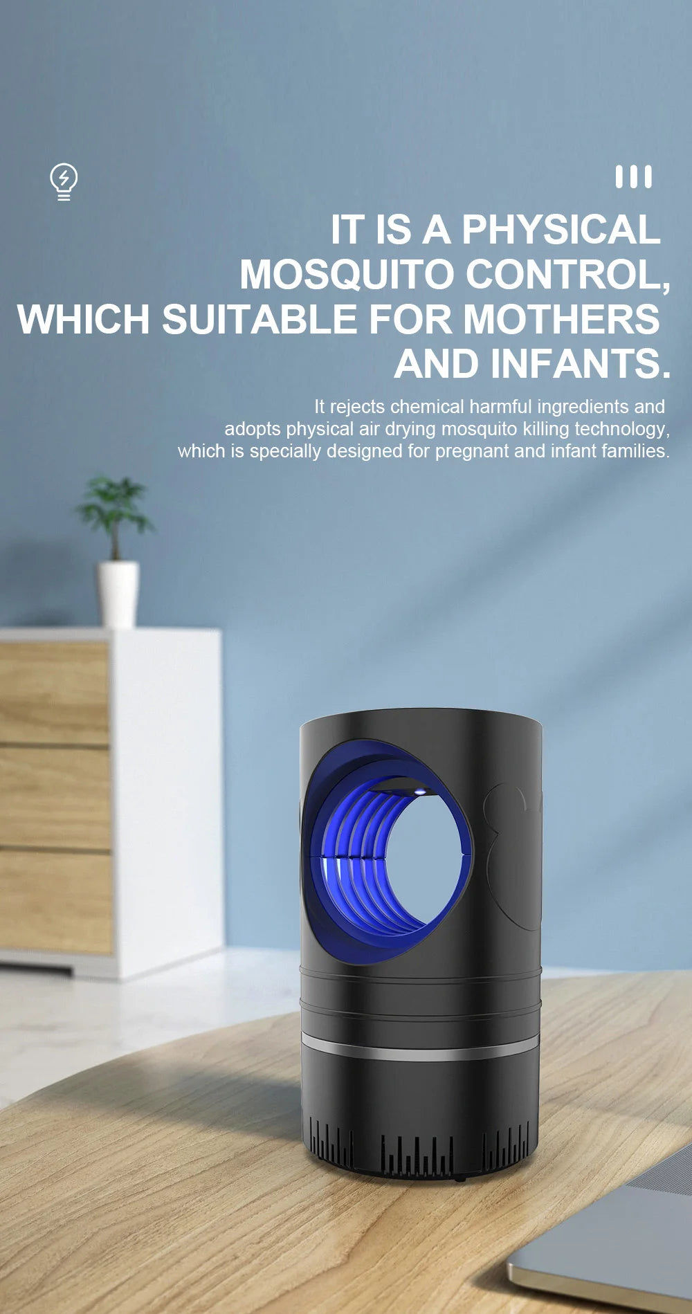 BugAway LED Insect Trap
