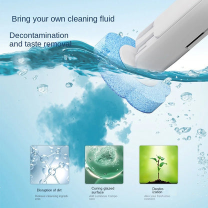 CleanSwipe Toilet Brush System