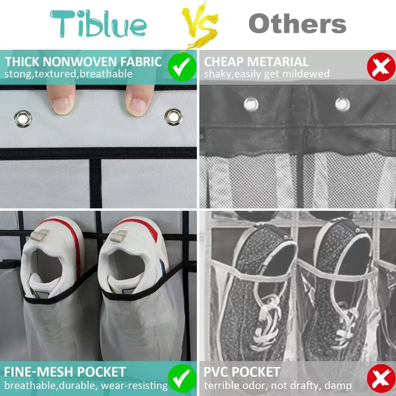 DoorSpace Shoe Organizer