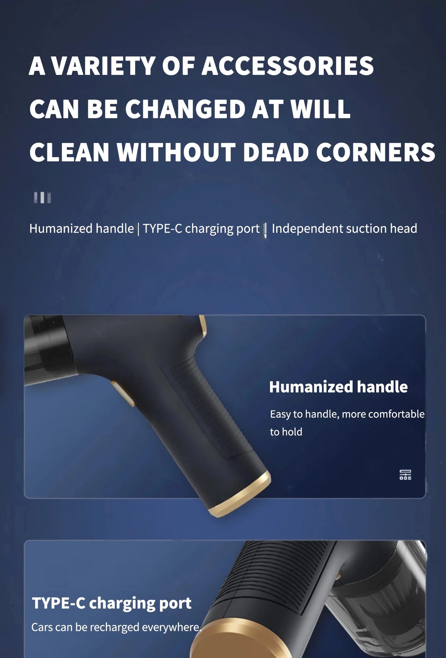 SwiftClean Handheld Vacuum