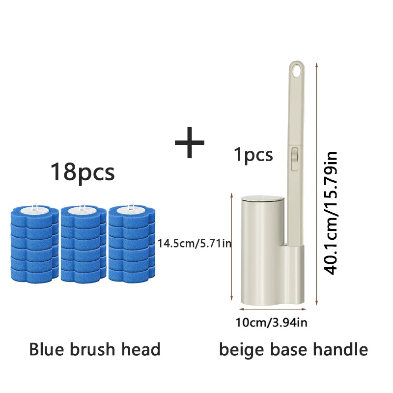 CleanSwipe Toilet Brush System