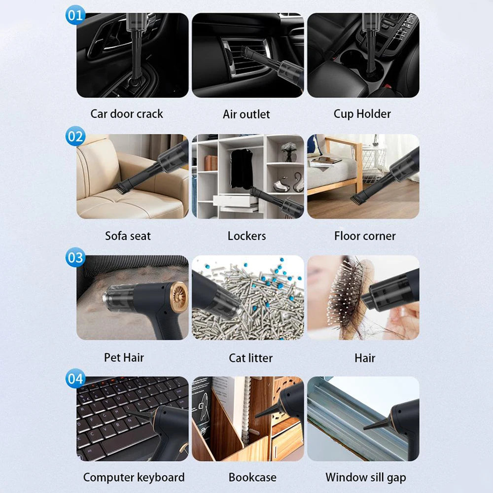 SwiftClean Handheld Vacuum