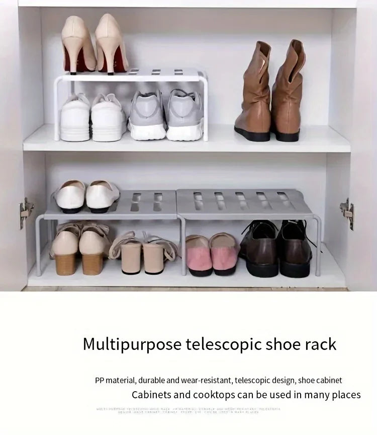 FlexFit Expandable Shoe Rack