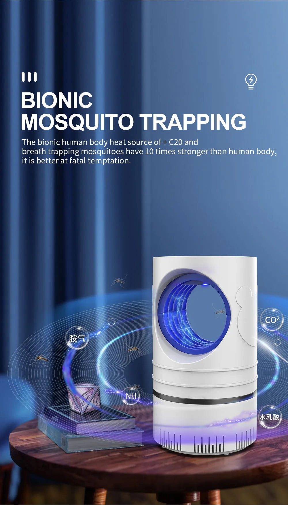 BugAway LED Insect Trap