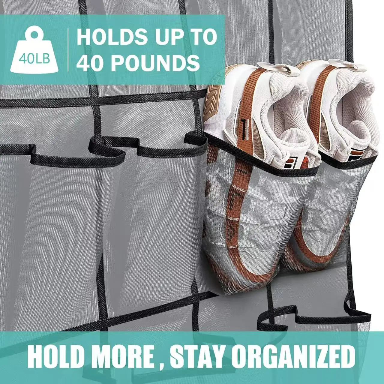 DoorSpace Shoe Organizer