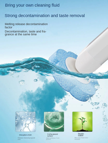 CleanSwipe Toilet Brush System